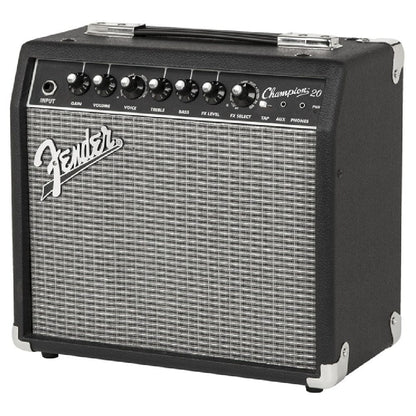 Fender Guitar Combo Amplifiers Fender Champion 20 Watts Combo Guitar Amplifier with Cable, Polishing Cloth & E-Book