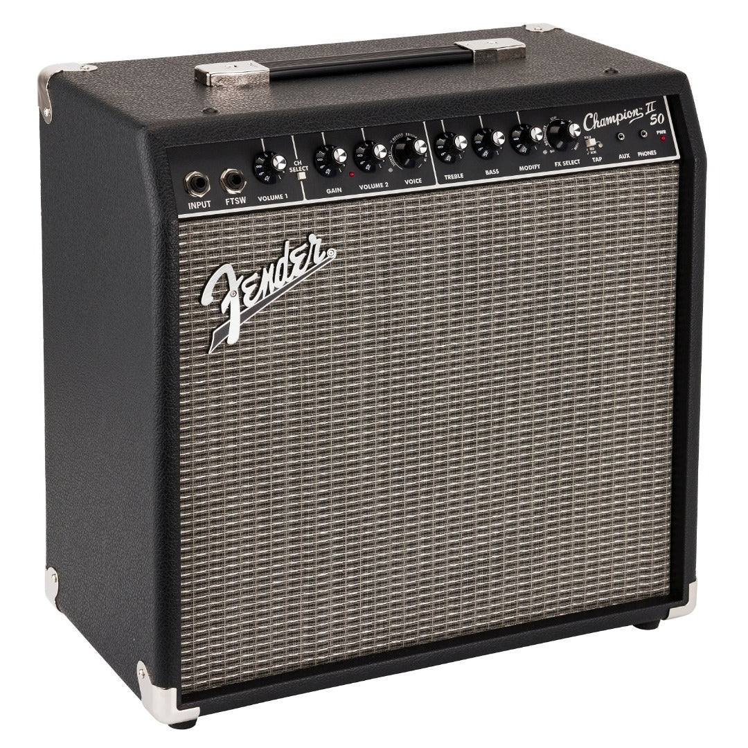 Fender Guitar Combo Amplifiers Fender Champion II 50W Combo Guitar Amplifier
