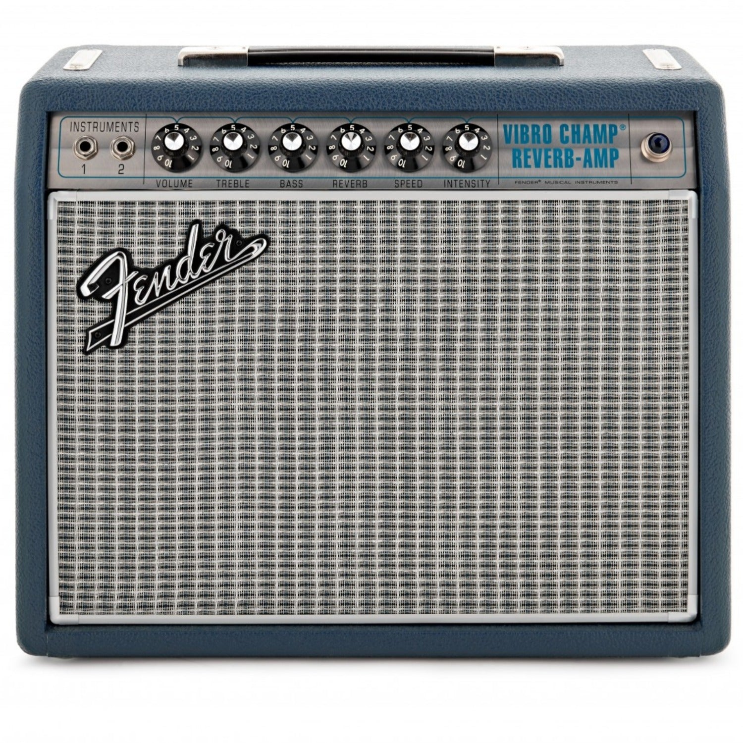 Fender Guitar Combo Amplifiers Fender FSR '68 Custom Vibro Champ Navy Combo Guitar Amplifier