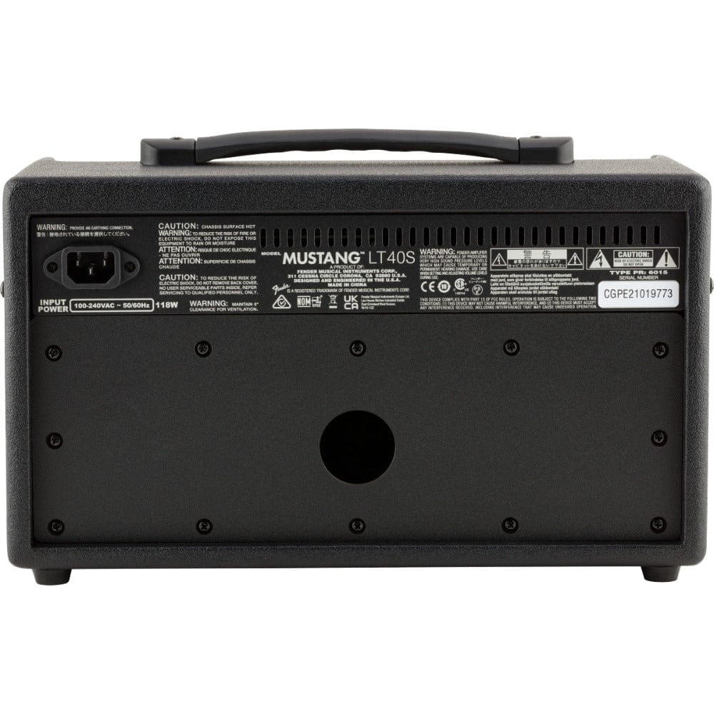 Fender Guitar Combo Amplifiers Fender Mustang LT40S 40 Watt Guitar Combo Amplifier with Cable, Polishing Cloth & E-Book