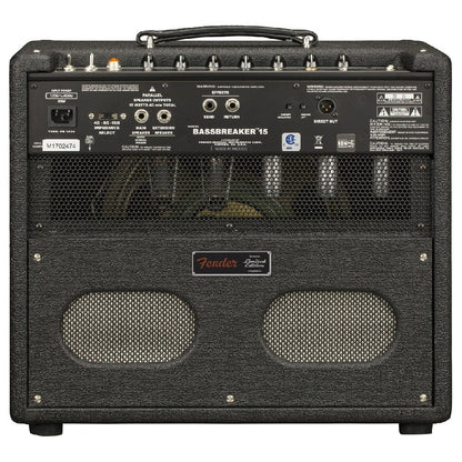 fender guitar combo amplifiers midnight oil fender bassbreaker 15 watts limited edition guitar amplifier - midnight oil   
