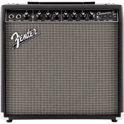 Fender Guitar Combo Amplifiers Single Fender Champion II 50W Combo Guitar Amplifier 