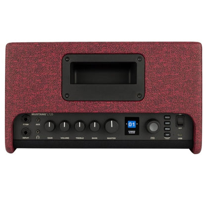 Fender Guitar Combo Amplifiers Wine Red Fender Mustang LT25 25 Watts Combo Guitar Amplifier 