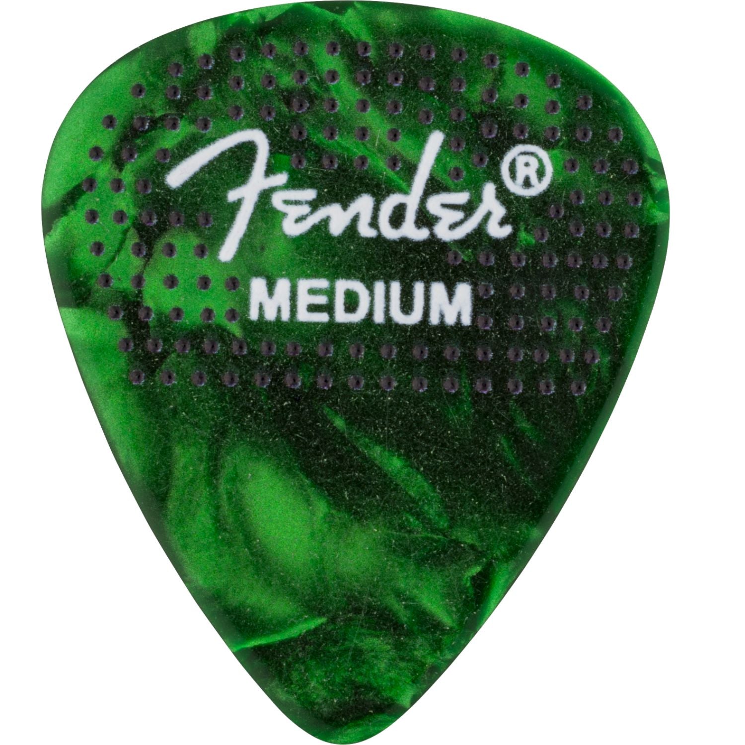 Fender Guitar Picks Fender Dotted Celluloid 351 Shape Guitar Pick - Pack of 12