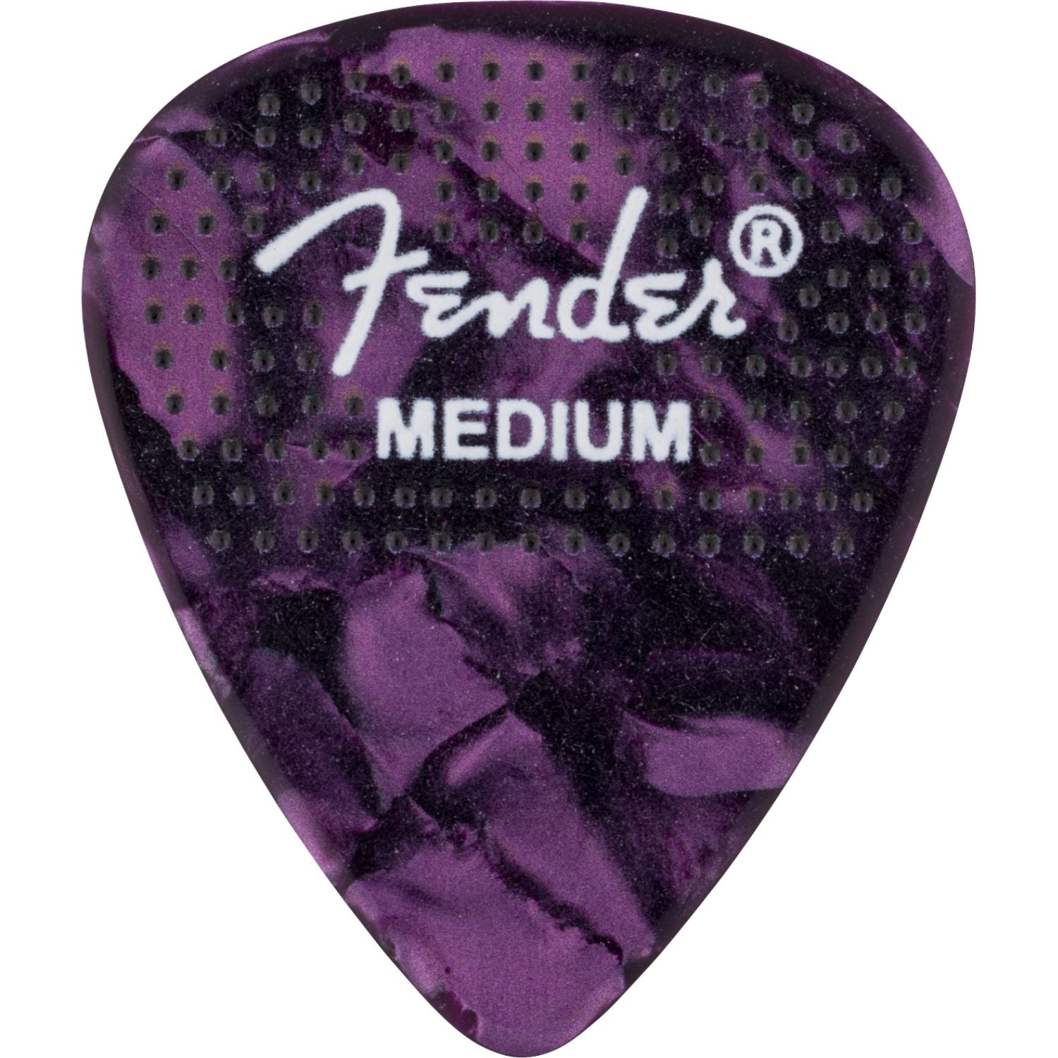 Fender Guitar Picks Fender Dotted Celluloid 351 Shape Guitar Pick - Pack of 12