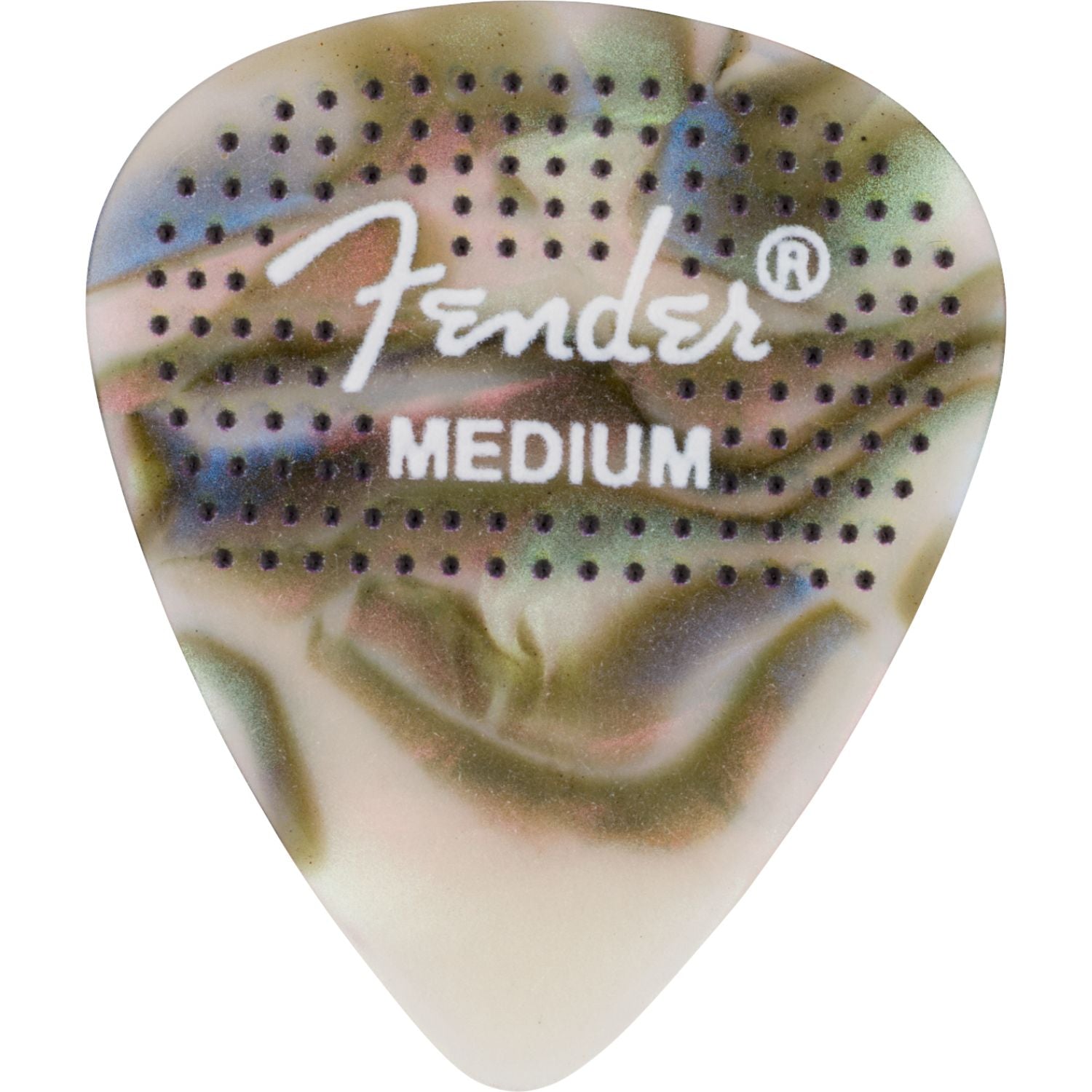 Fender Guitar Picks Fender Dotted Celluloid 351 Shape Guitar Pick - Pack of 12