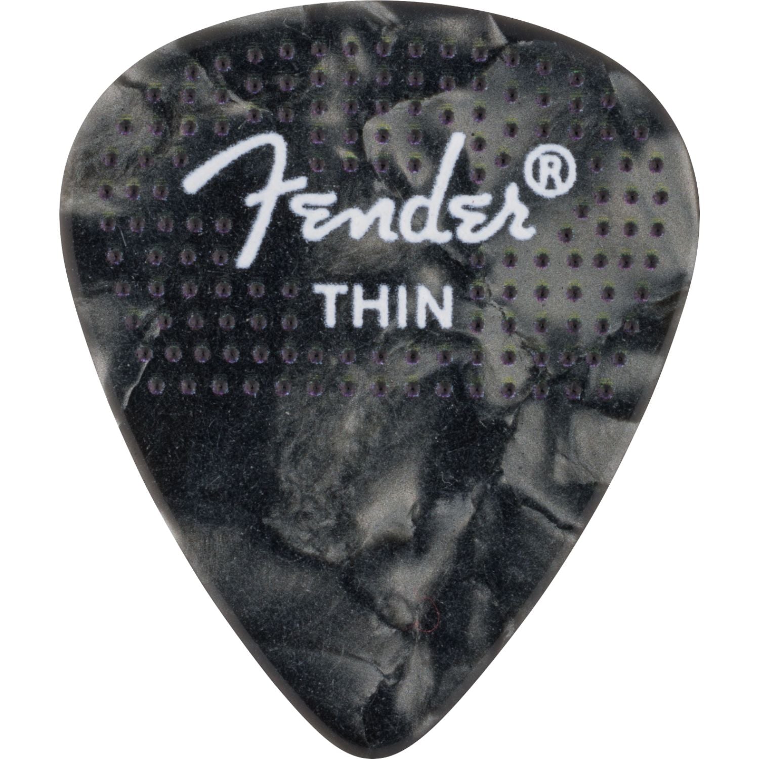 Fender Guitar Picks Fender Dotted Celluloid 351 Shape Guitar Pick - Pack of 12