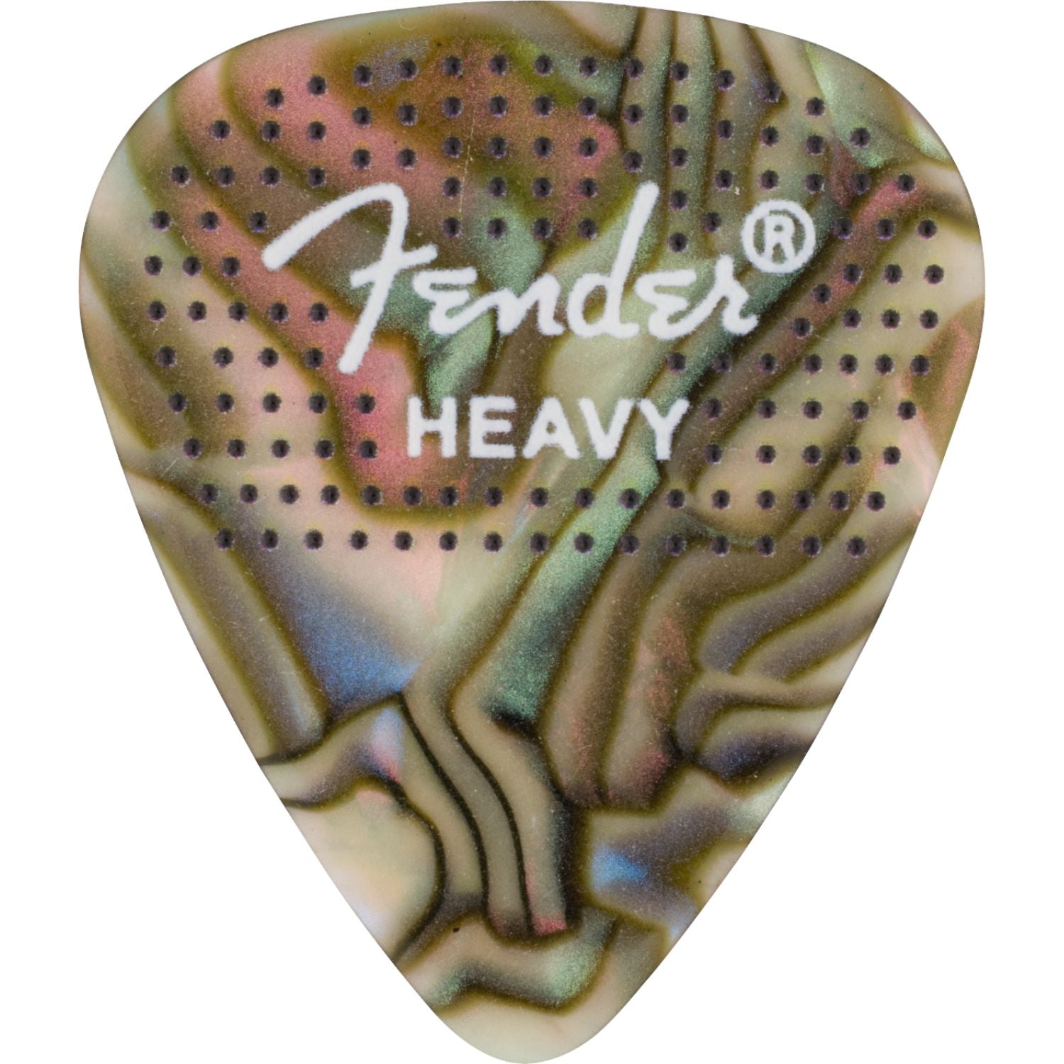 Fender Guitar Picks Fender Dotted Celluloid 351 Shape Guitar Pick - Pack of 12