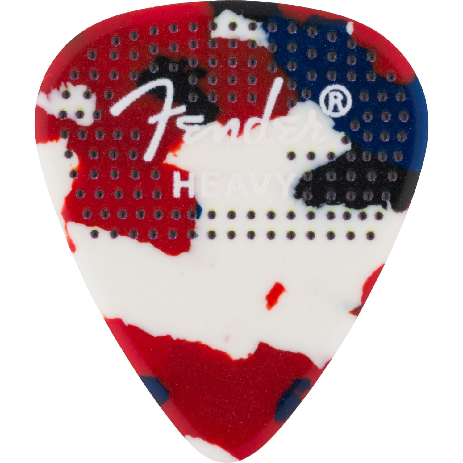 Fender Guitar Picks Fender Dotted Celluloid 351 Shape Guitar Pick - Pack of 12