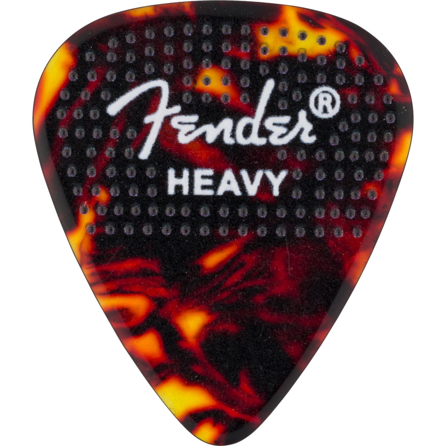 Fender Guitar Picks Fender Dotted Celluloid 351 Shape Guitar Pick - Pack of 12