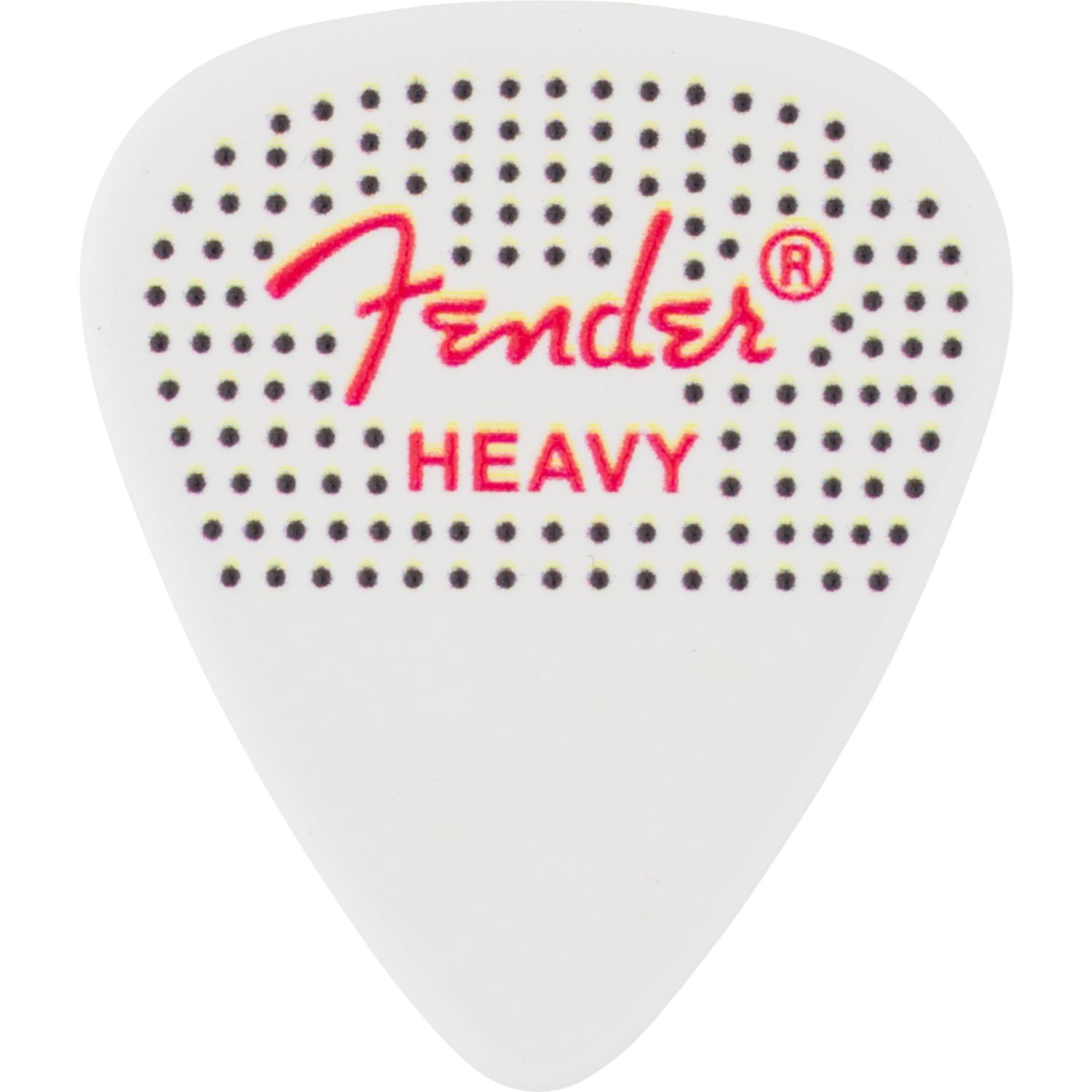 Fender Guitar Picks Fender Dotted Celluloid 351 Shape Guitar Pick - Pack of 12