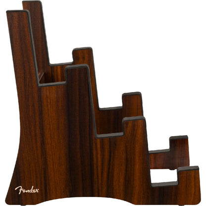 Fender Guitar Stands Fender Deluxe Wooden 3-Tier Guitar Stand