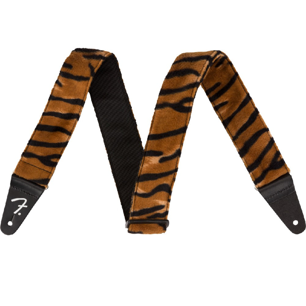 Fender Guitar Straps Black/Orange Fender Wild Print Guitar Strap