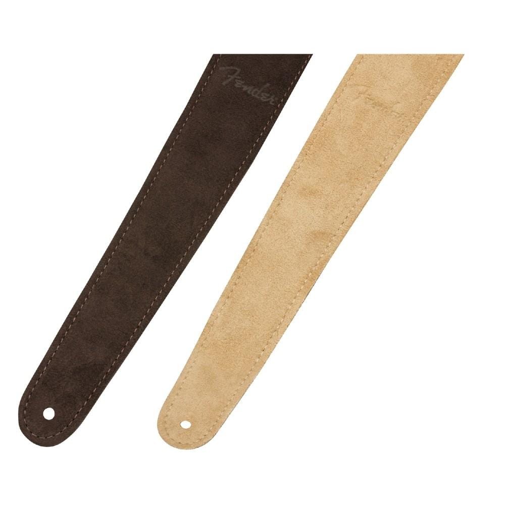 fender guitar straps fender 2" reversible suede strap    #color_brown-and-tan