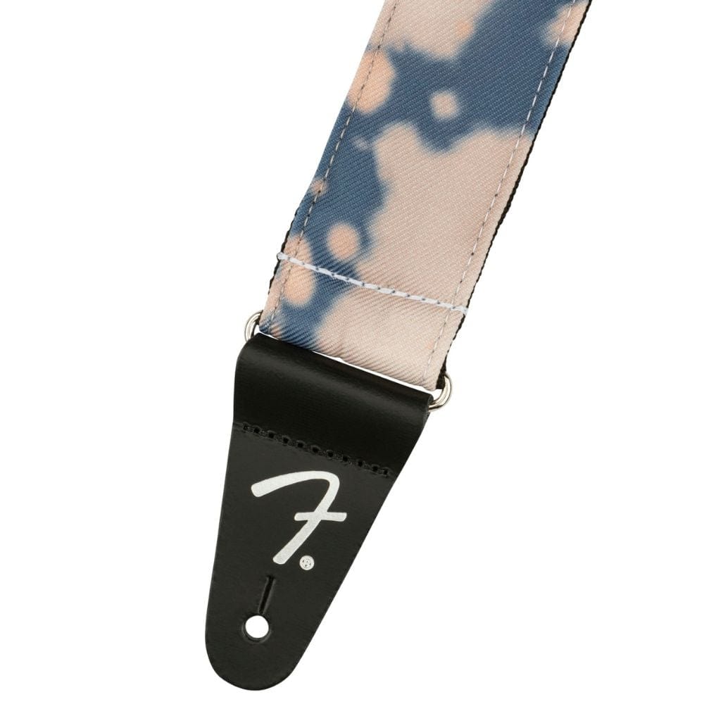 fender guitar straps fender tie dye acid wash electric guitar straps   #color_black