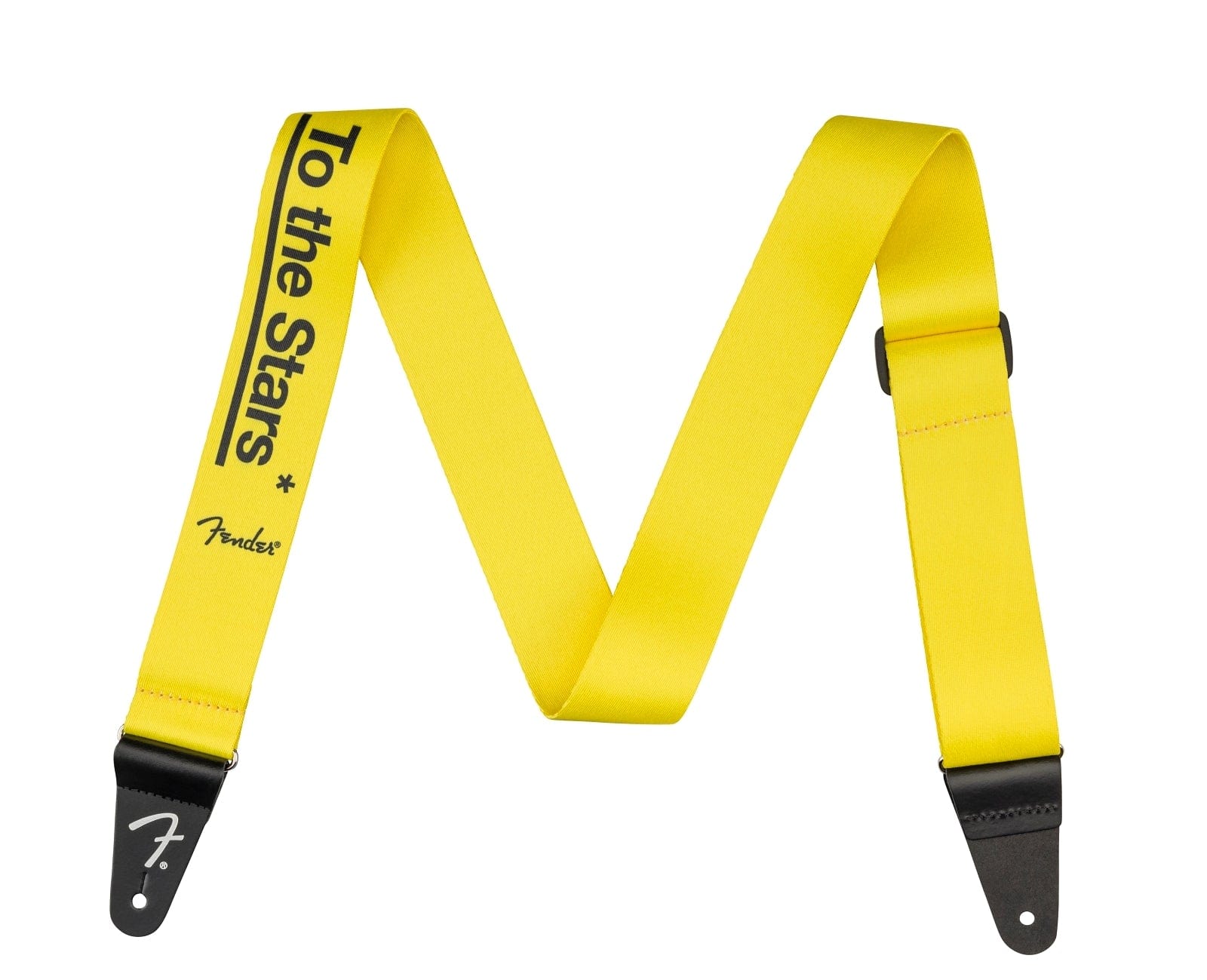 fender guitar straps fender tom delonge to the stars guitar strap    #color_graffiti-yellow