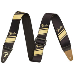 Fender Guitar Straps Gold Fender Nylon Competition Stripe Guitar Strap