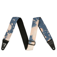 Fender Guitar Straps Navy Fender Tie Dye Acid Wash Electric Guitar Straps