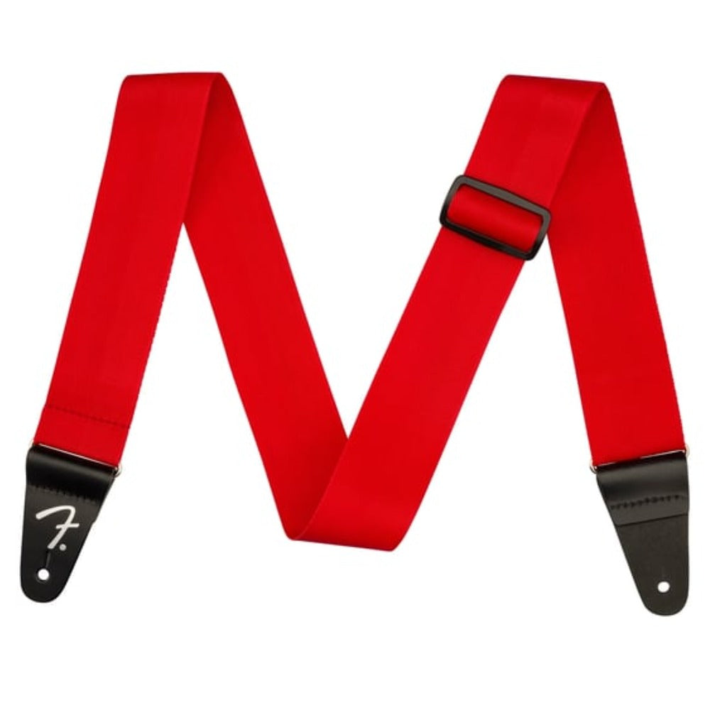 Fender Guitar Straps Red Fender Polypro Guitar Strap