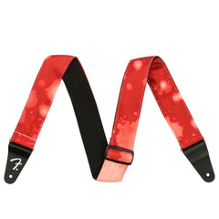 Fender Guitar Straps Red Fender Tie Dye Acid Wash Electric Guitar Straps