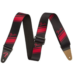 Fender Guitar Straps Ruby Fender Nylon Competition Stripe Guitar Strap