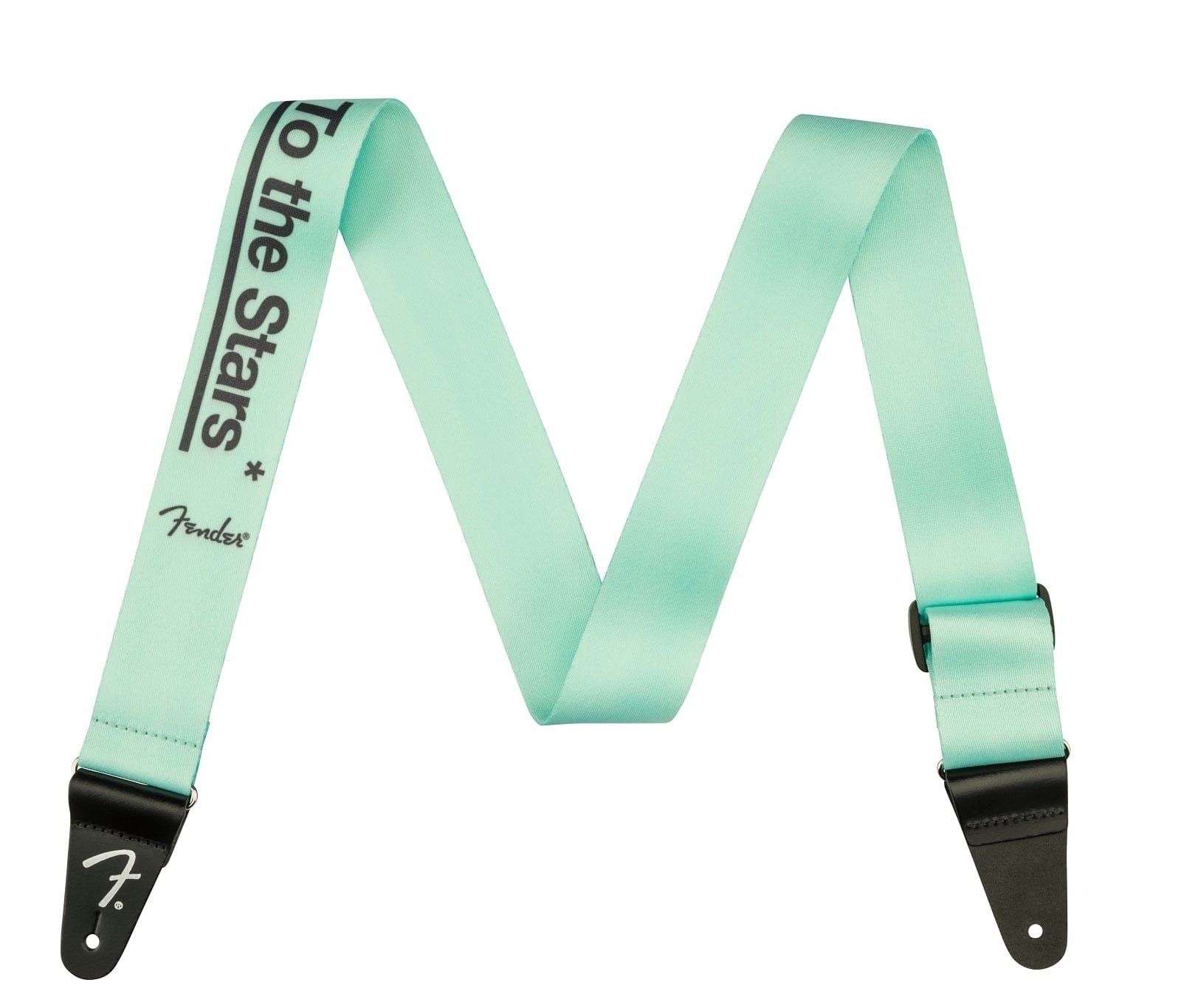 fender guitar straps surf green fender tom delonge to the stars guitar strap    #color_surf-green