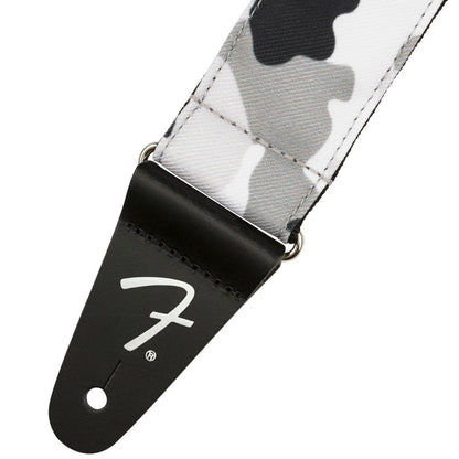 fender guitar straps winter camo fender 2 inch camo series guitar strap   