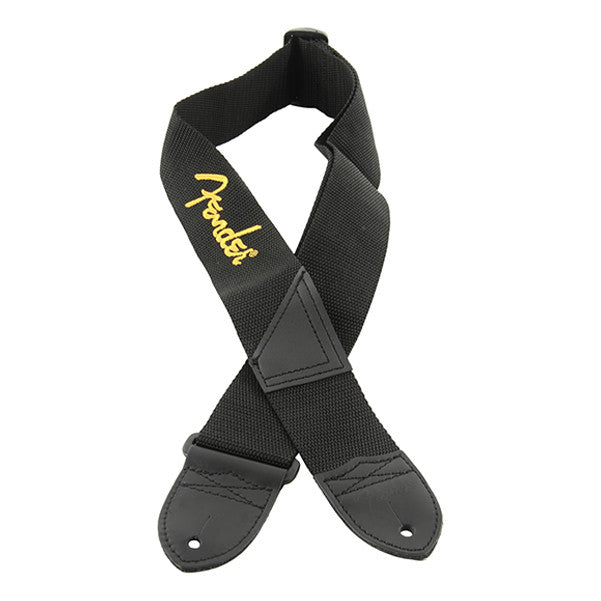 fender guitar straps yellow/black fender nylon guitar strap    #color_yellow-black