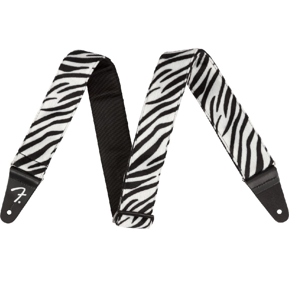 Fender Guitar Straps Zebra Fender Wild Print Guitar Strap