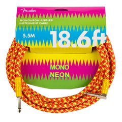 Fender Instrument Cables Fender 18,6' Mononeon Angled Instrument Cable