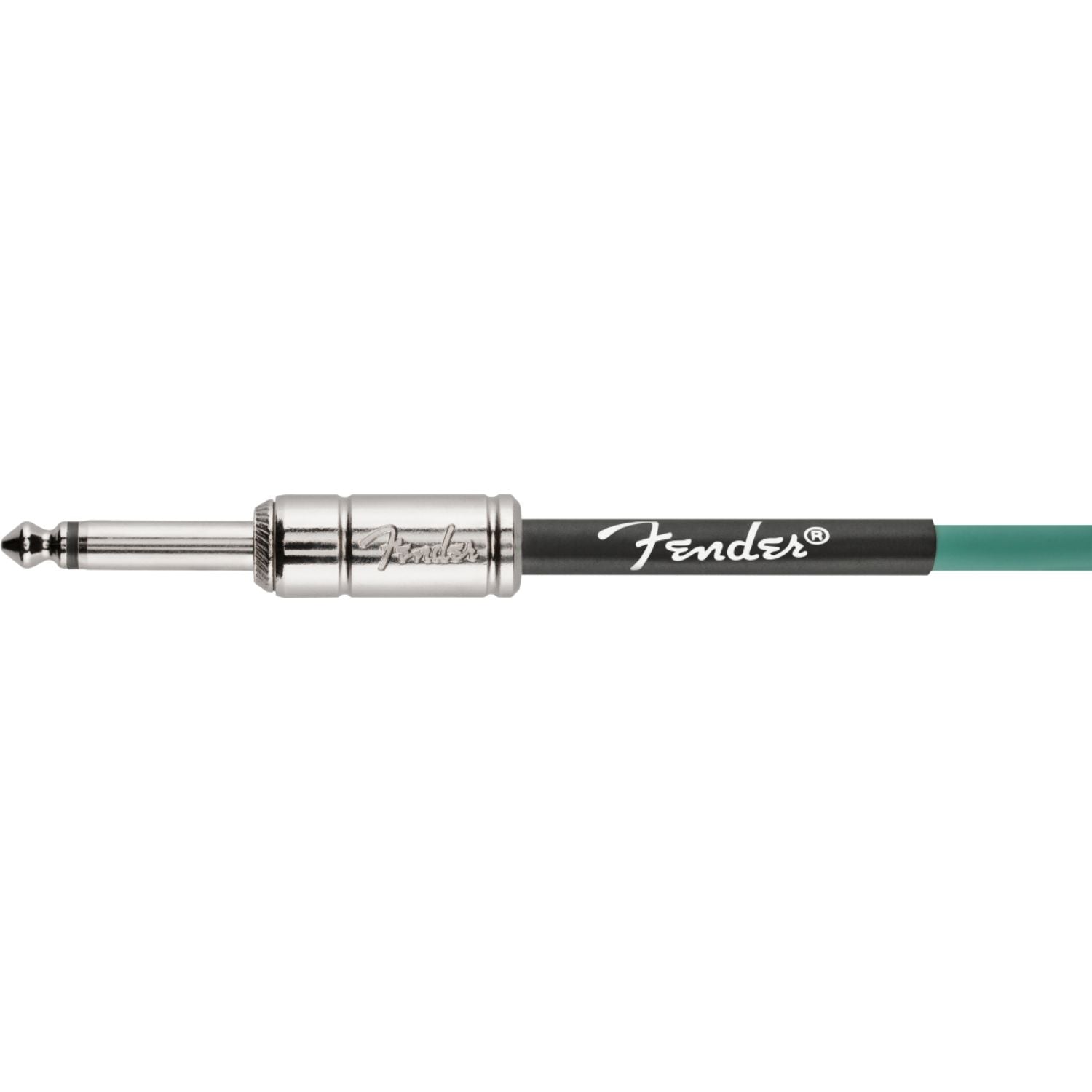 Fender Instrument Cables Fender Contour 15' Instrument Cable #color_sherwood-green