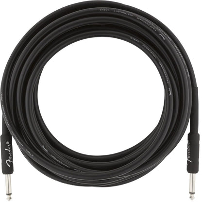 fender instrument cables fender professional series 18.6' straight to straight instrument cable
