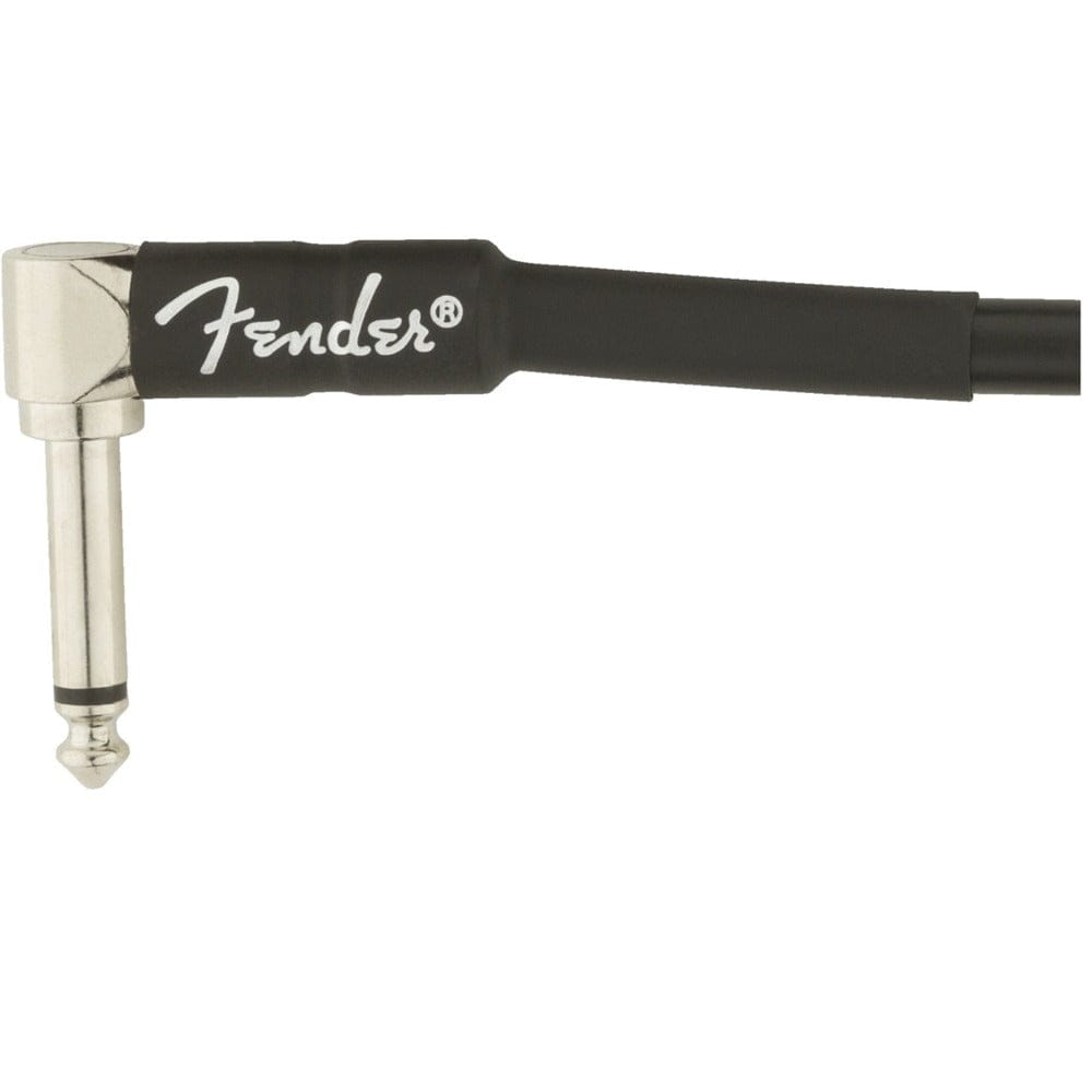 fender instrument cables fender professional series angled to angled 6" instrument cable - pack of 2