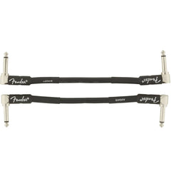 Fender Instrument Cables Fender Professional Series Angled to Angled 6" Instrument Cable - Pack of 2