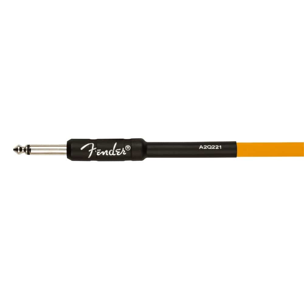fender instrument cables fender professional series glow in the dark instrument cables    #color_orange