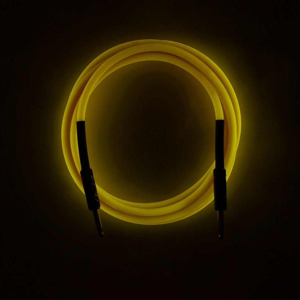 fender instrument cables fender professional series glow in the dark instrument cables    #color_orange