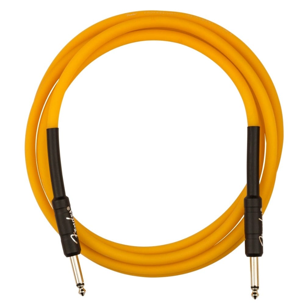 fender instrument cables orange fender professional series glow in the dark instrument cables    #color_orange