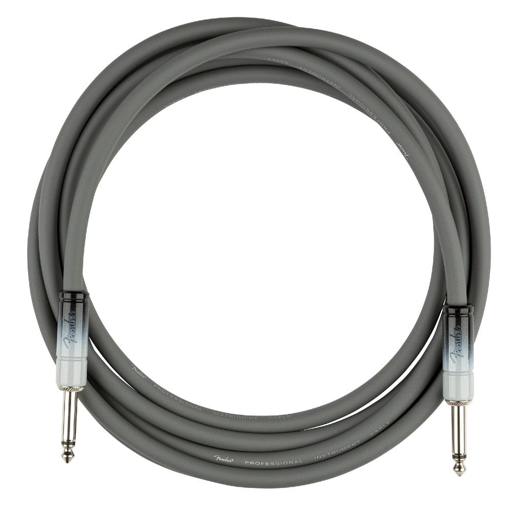 fender instrument cables silver smoke fender 10' ombre instrument cable   #color_silver-smoke