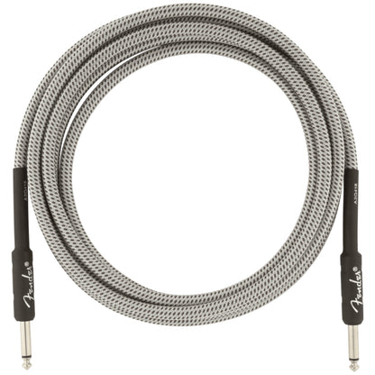 Fender Instrument Cables White Tweed / 10ft Straight / Straight Fender Professional Series 3M Instrument Cable