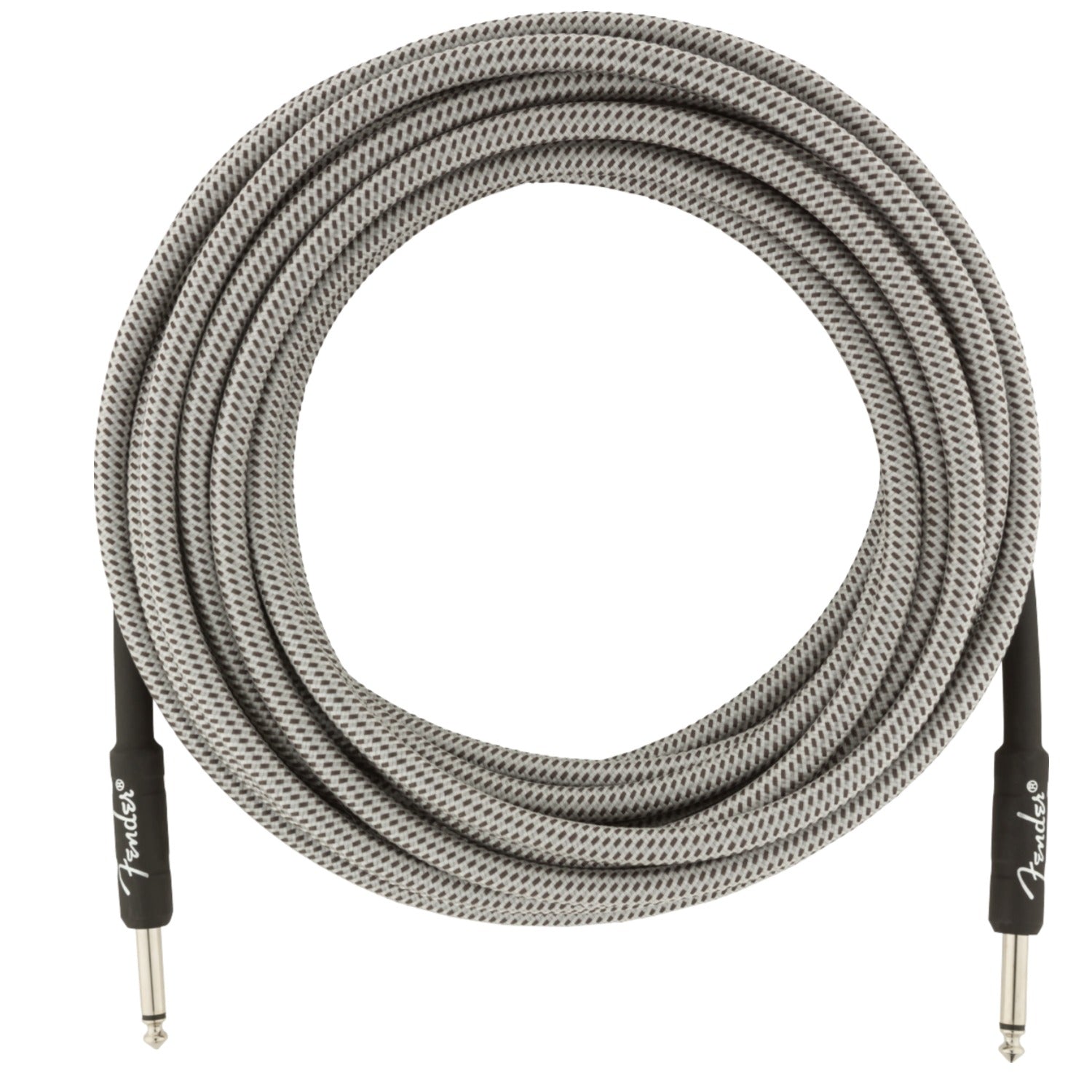 Fender Instrument Cables White Tweed / 25ft Fender Professional Series Instrument Cable