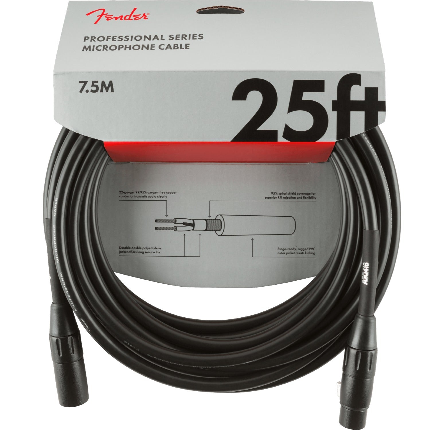 Fender Microphone Cables Fender Professional Series Microphone Cable