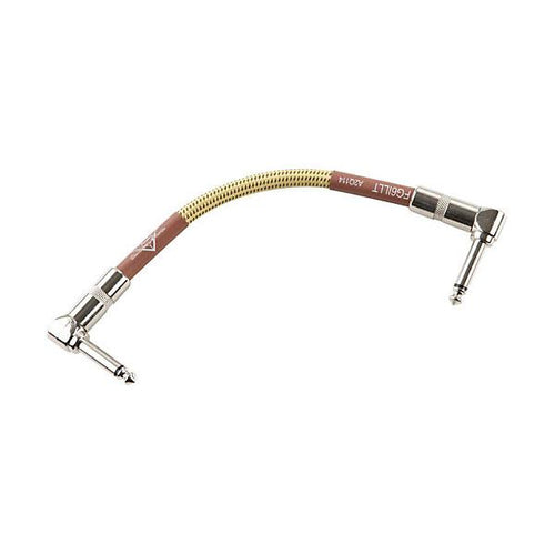 Buy Fender Custom Shop Tweed 6inch Patch Cable Pack of 2 Online Bajaao