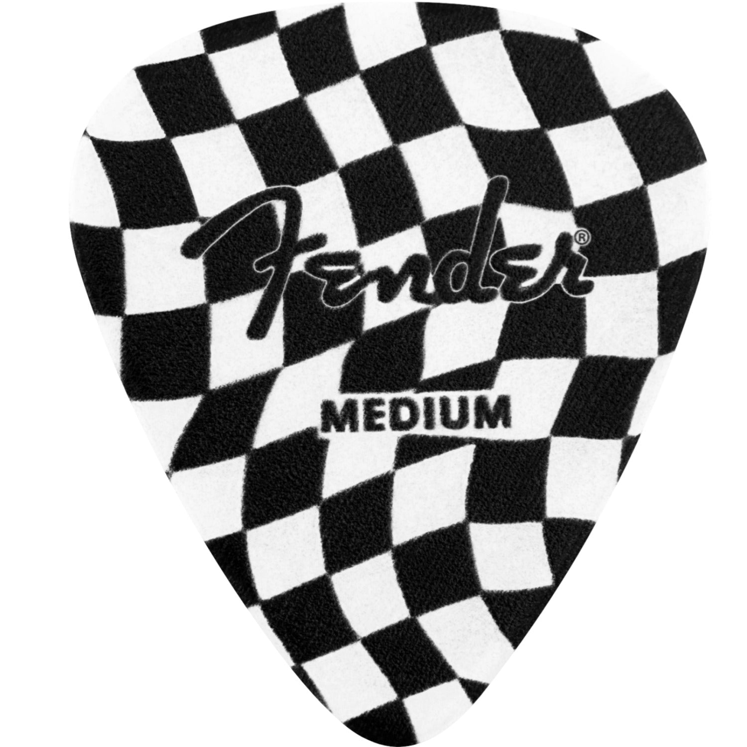 Fender Picks Fender Checker 351 Celluloid Melody Medium Picks
