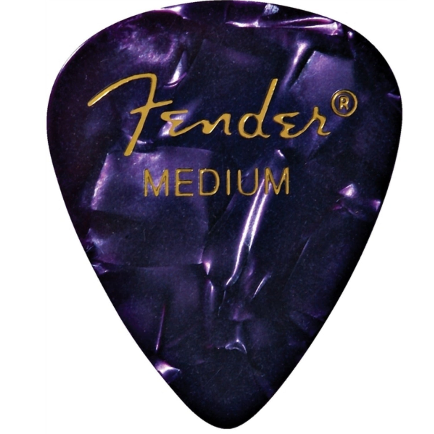 Fender Picks Purple Moto Fender Premium Celluloid 351 Shape Picks - Pack of 12