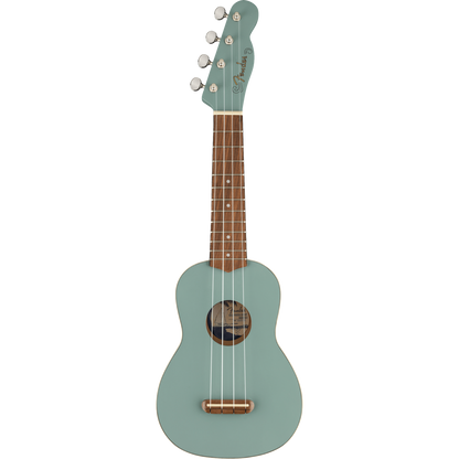 Fender Soprano Ukuleles Sonic Grey Fender Venice 4 String Soprano Ukulele