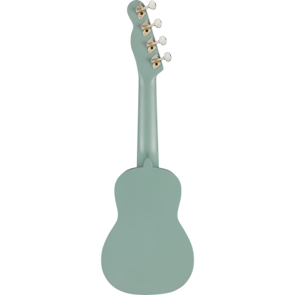 Fender Soprano Ukuleles Sonic Grey Fender Venice 4 String Soprano Ukulele