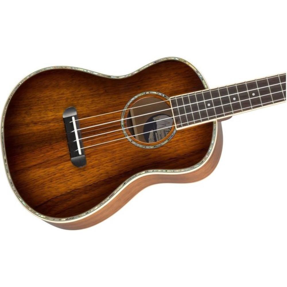 fender tenor ukuleles fender montecito tenor ukulele with bag    