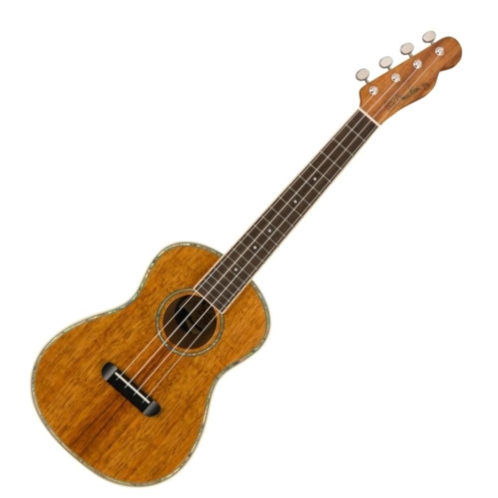 fender tenor ukuleles natural fender montecito tenor ukulele with bag    #color_natural