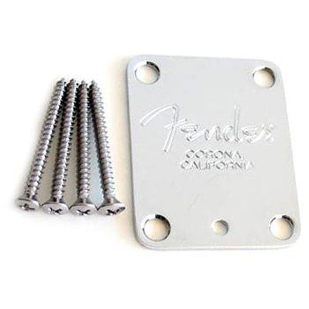 Fender Tremolos And Bridges Fender Chrome Telecaster Neckplate
