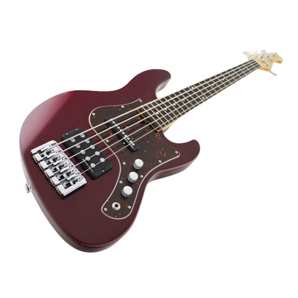 fgn bass guitars fgn jmj52alr mighty jazz series j standard/boundary 5 string electric bass guitar   